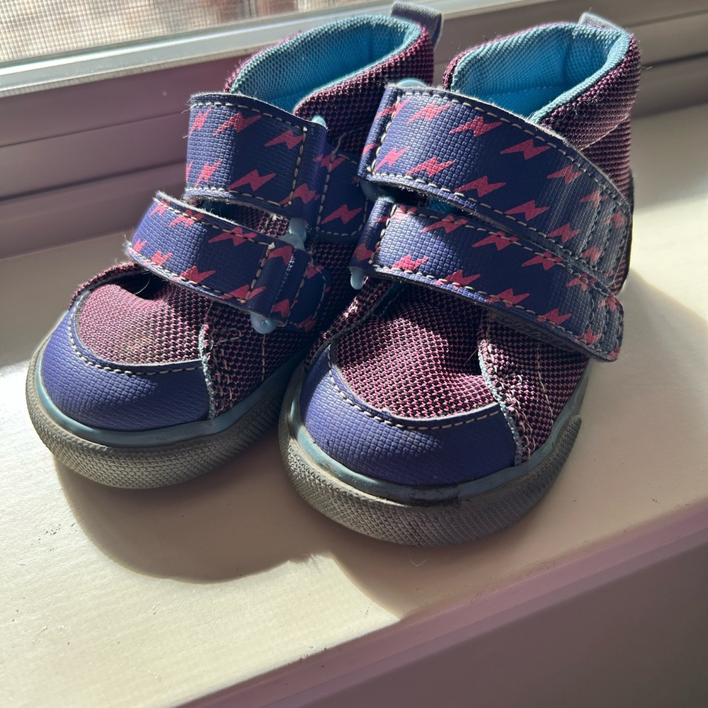 See Kai Run Kids Purple and Blue Shoes